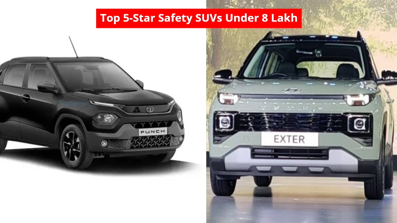 Top 5-Star Safety SUV Under ₹8 Lakh: Style, Features & Peace of Mind in One Package