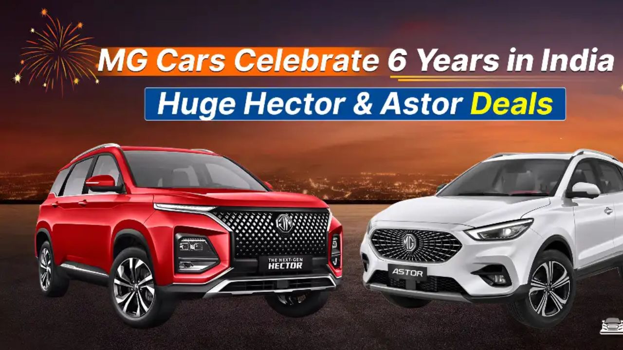 Huge Discount on MG Hector & Astor! Best Deal in Festive Season